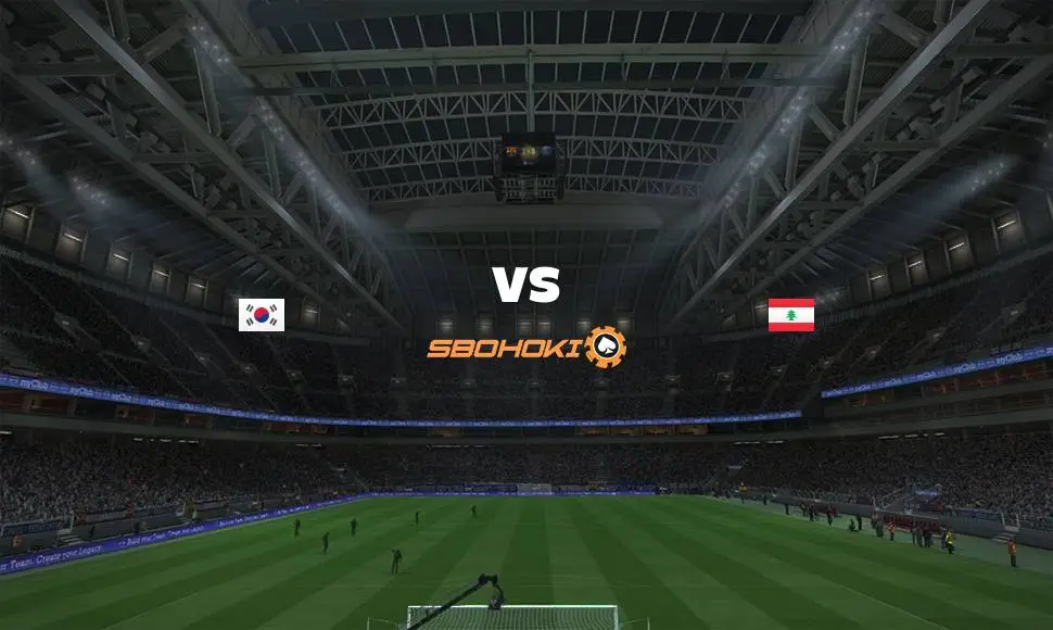Live Streaming South Korea vs Lebanon 7 September 2021